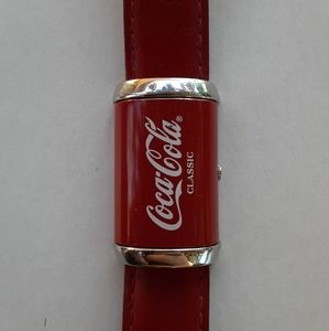 Vintage Coca-Cola latch can watch